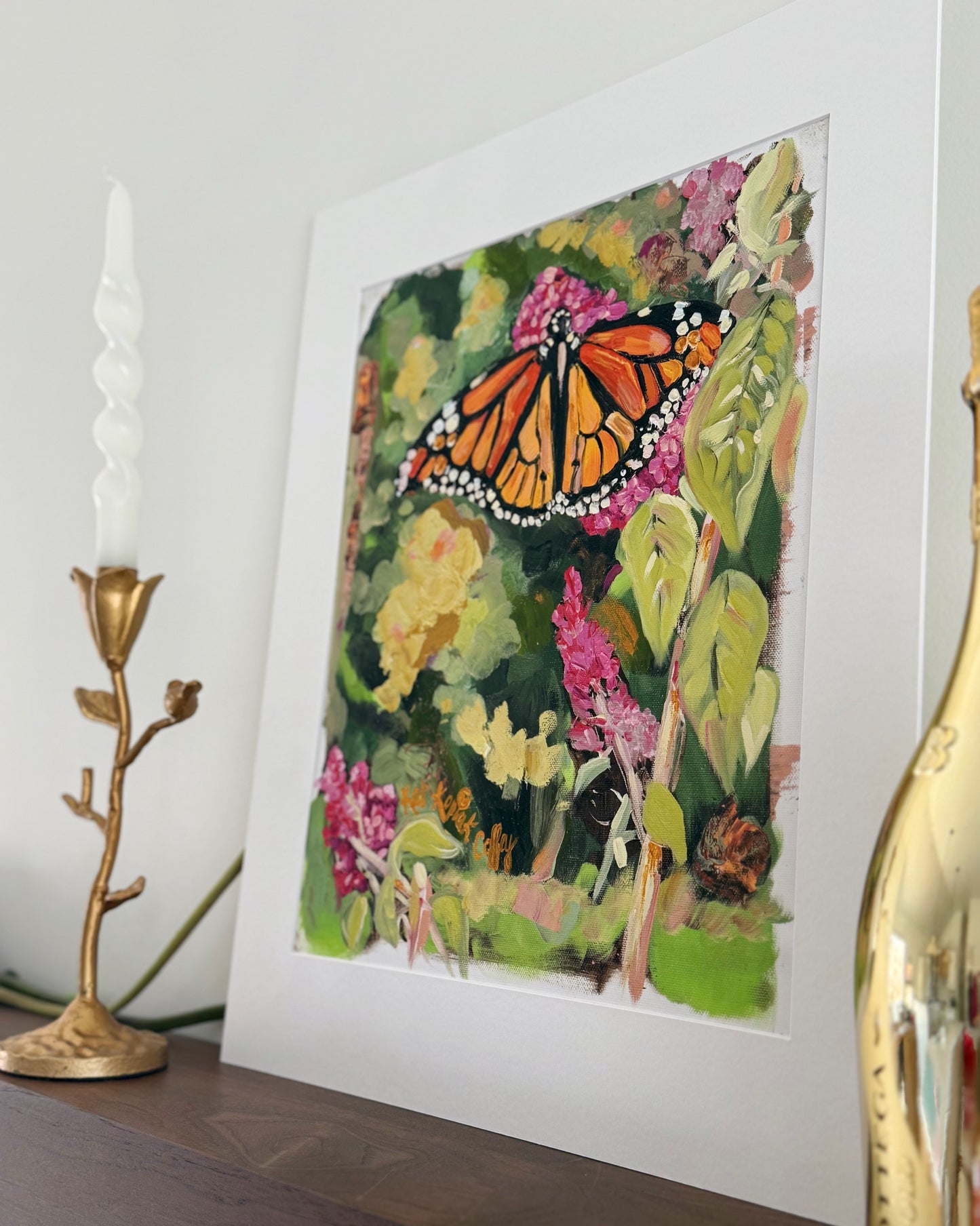 "Monarch Magic" Fine Art Print | 16 x 20 Inches