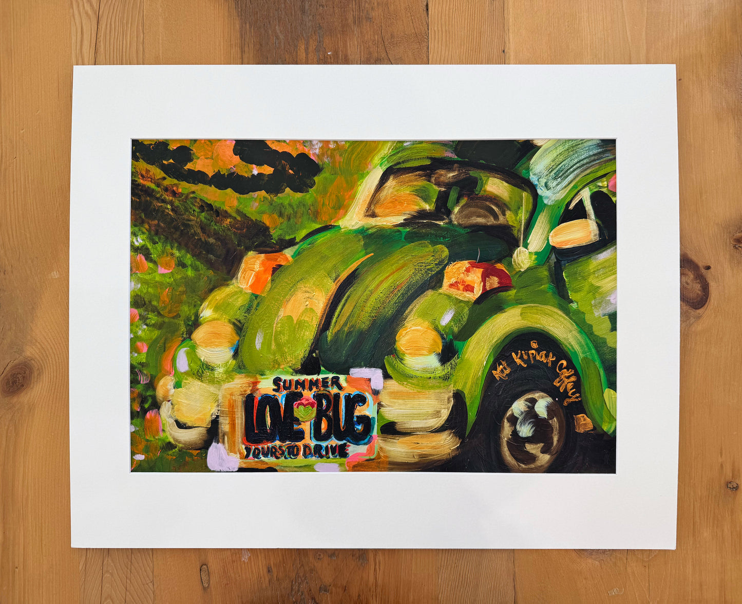 "Summer Love Bug" Fine Art Print | 16 x 20 Inches