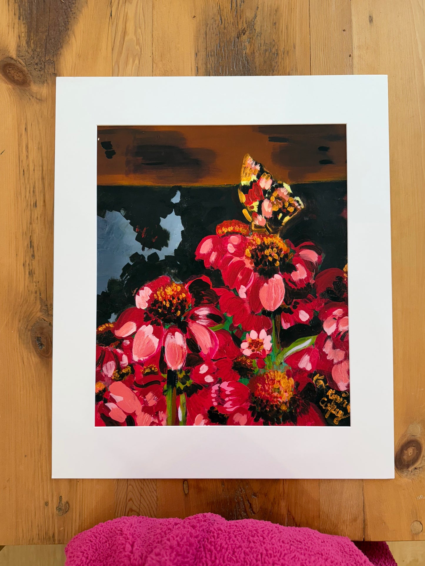 "Winged Wonder" Fine Art Print | 16 x 20 Inches