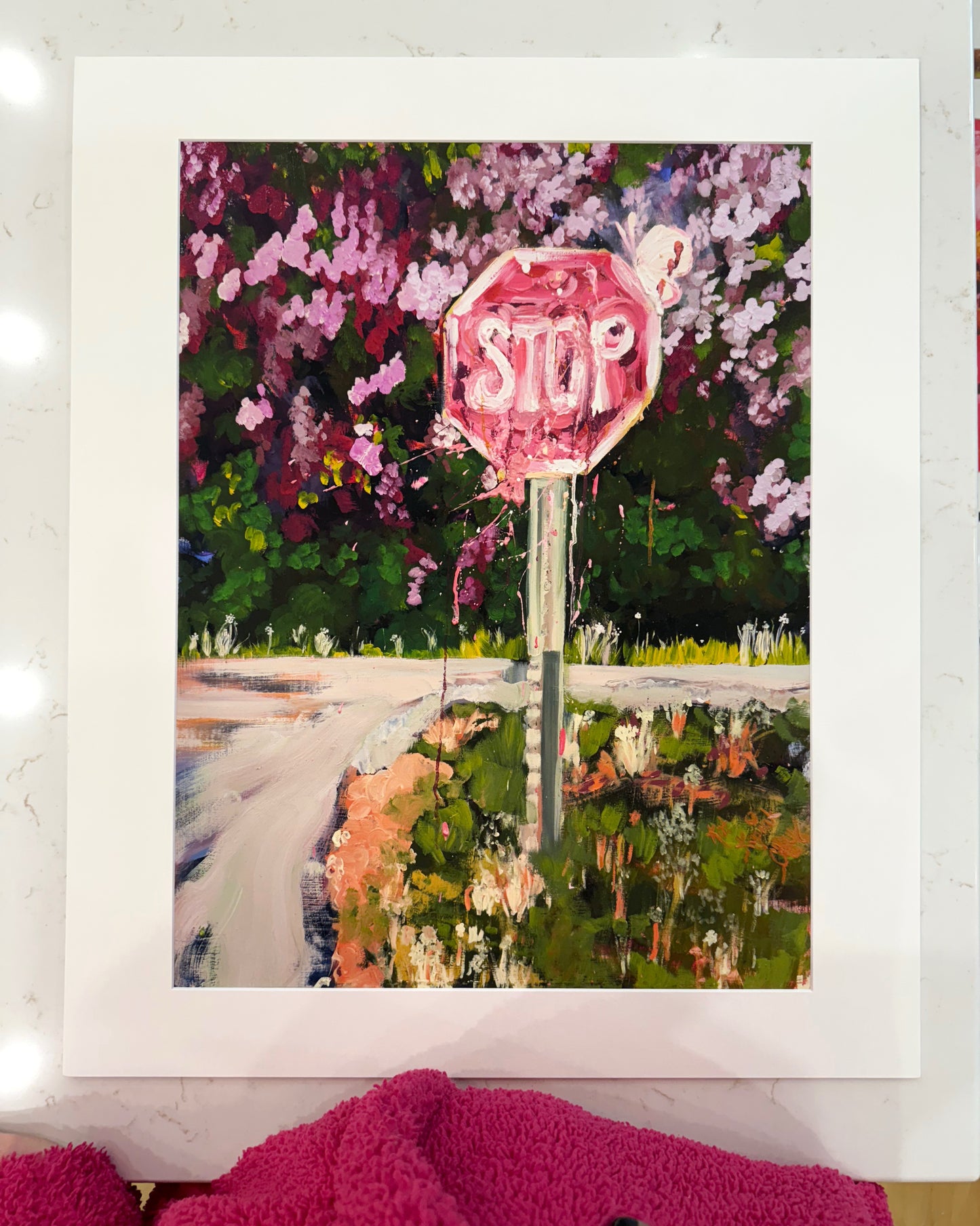 "Stop and Smell the Lilacs" Fine Art Print | 20 x 24 Inches