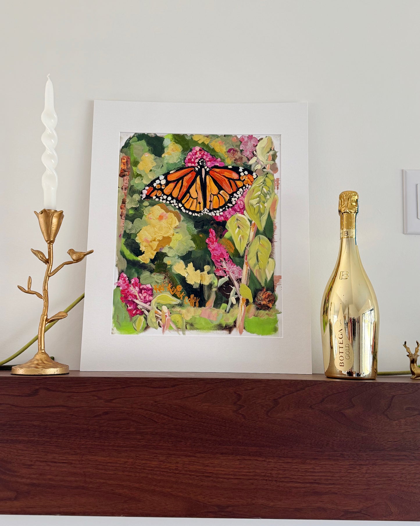 "Monarch Magic" Fine Art Print | 16 x 20 Inches