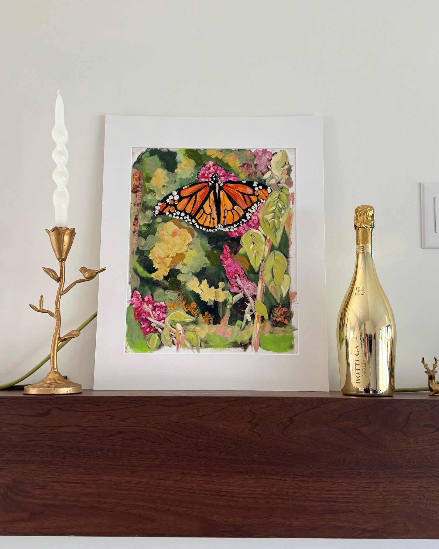"Monarch Magic" Fine Art Print | 16 x 20 Inches