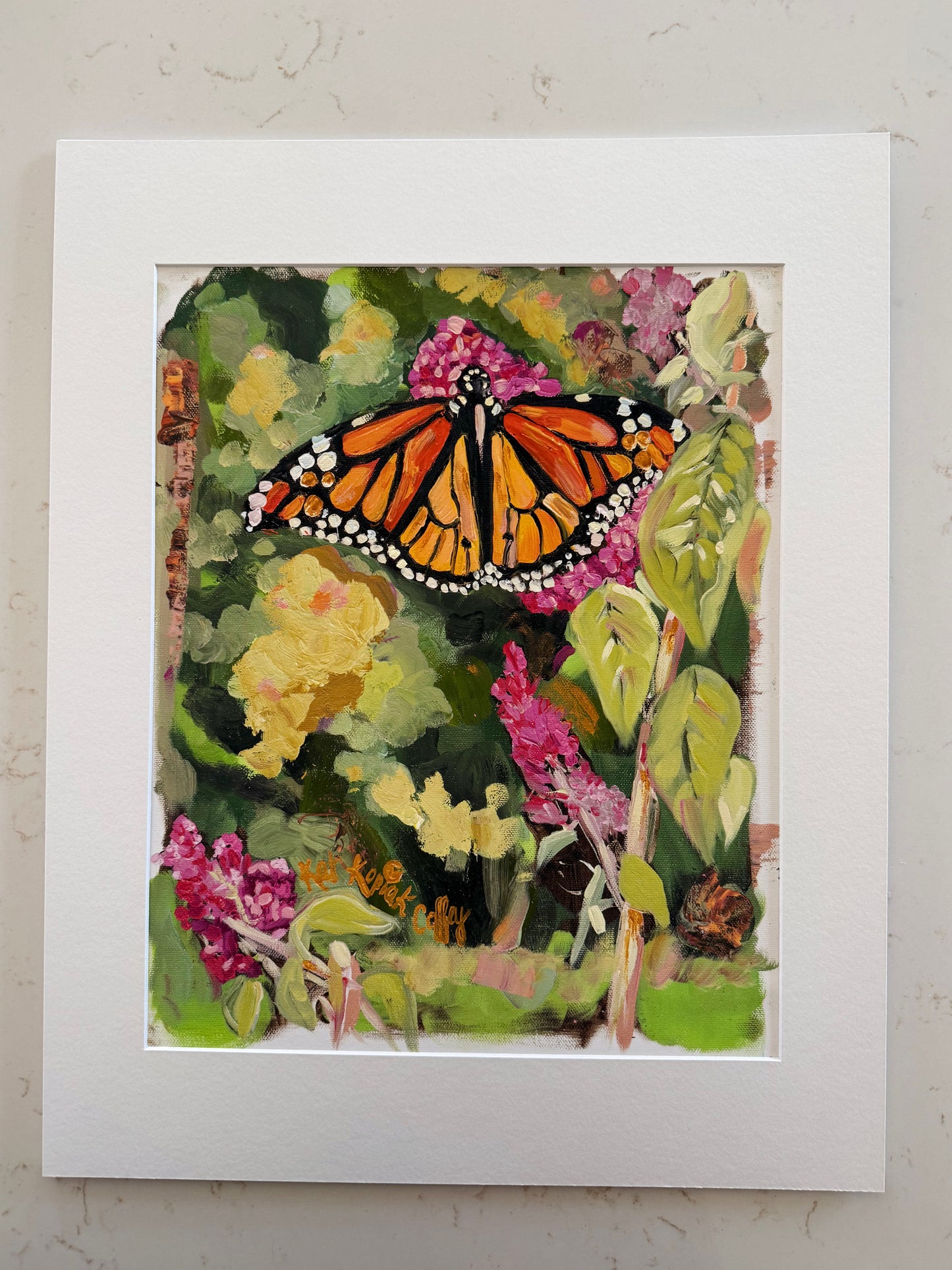 "Monarch Magic" Fine Art Print | 16 x 20 Inches