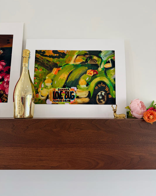 "Summer Love Bug" Fine Art Print | 16 x 20 Inches