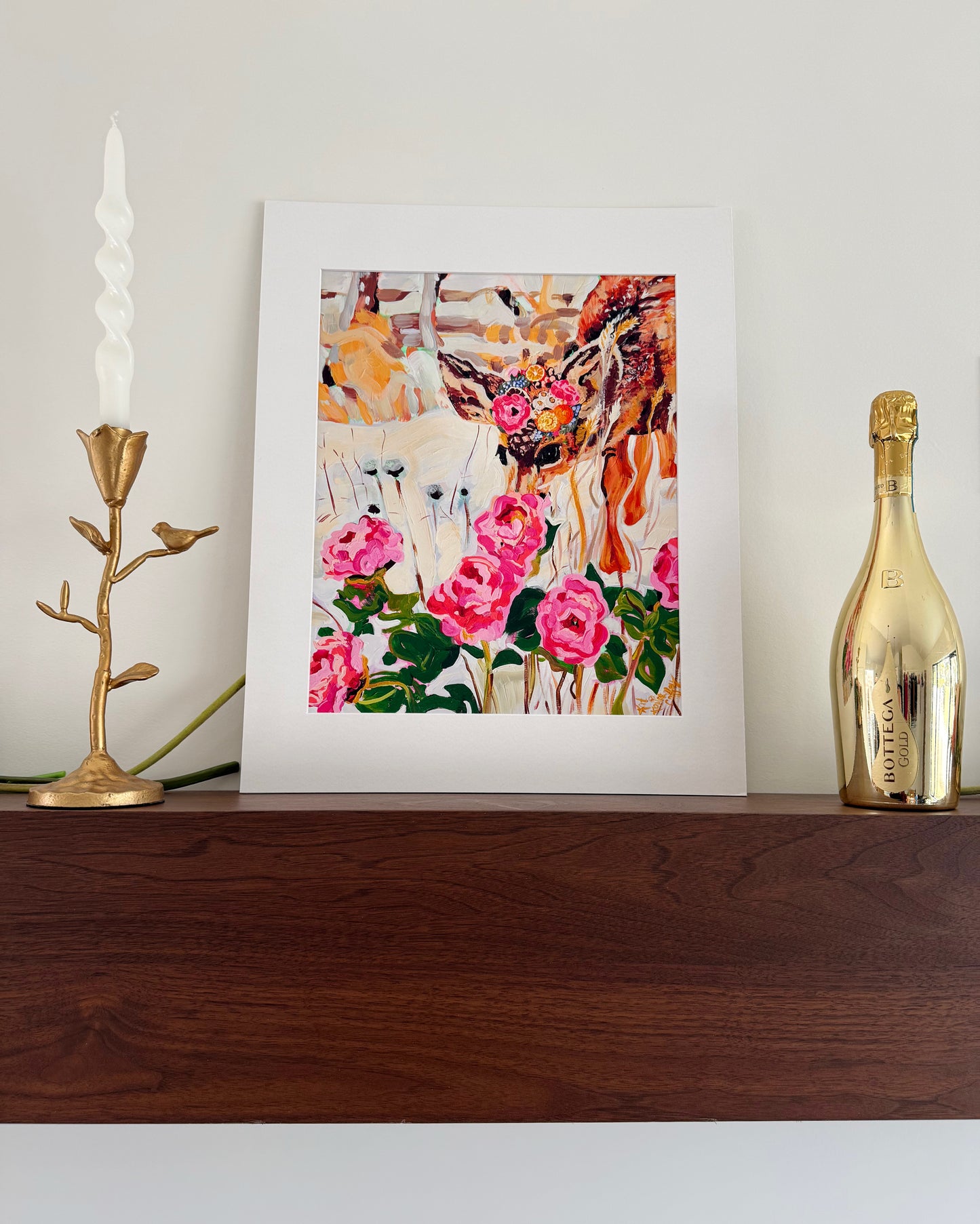 "Stop and Smell the Peonies" Fine Art Print | 16 x 20 Inches